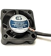 Coolerguys 1" (25X25X10mm) Very Small Waterproof IP67 12V Fan