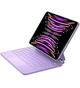 GOOJODOQ Magnetic Keyboard Case for iPad Pro 11 inch (4th/3rd/2nd/1st) Gen 2022,Click-Trackpad wi...