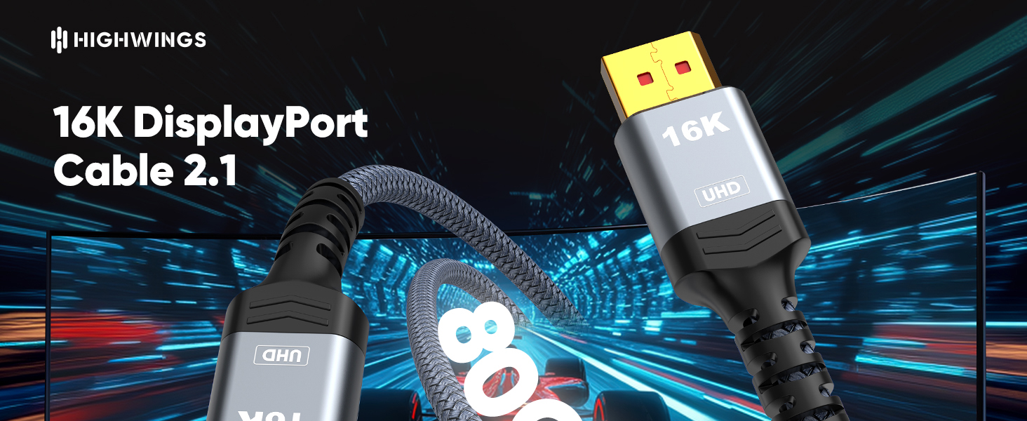 DISPLAYPORT CABLE 2.1