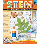 STEM: Engaging Hands-On Challenges Using Everyday Materials, Grade K from Teacher Created Resources
