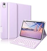 aoub for iPad 10th Generation Case with Keyboard 10.9 inch 2022-7 Color Backlit Wireless Detachab...