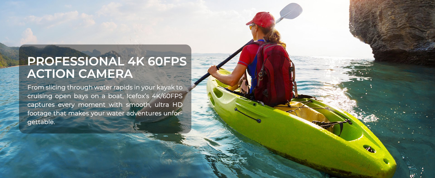 PROFESSIONAL 4K 60FPS ACTION CAMERA