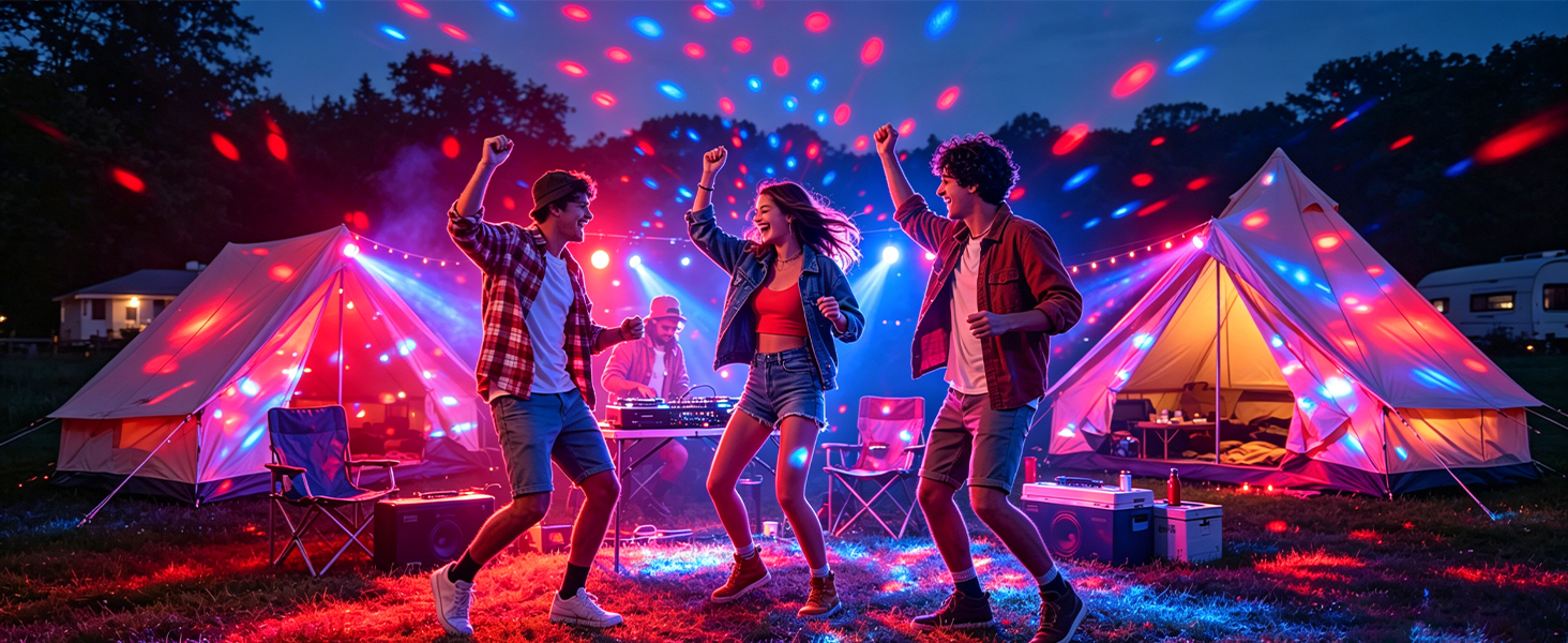 disco ball light for camping Party
