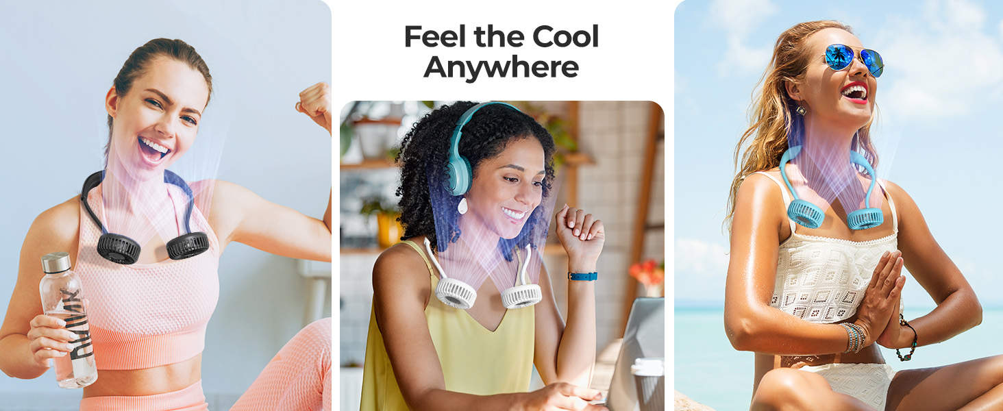 neck fan for women