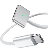 Amavasion USB-C to Magnetic 3 Charging Cable (6.6ft), 140W Fast Charging Replacement for MacBook ...
