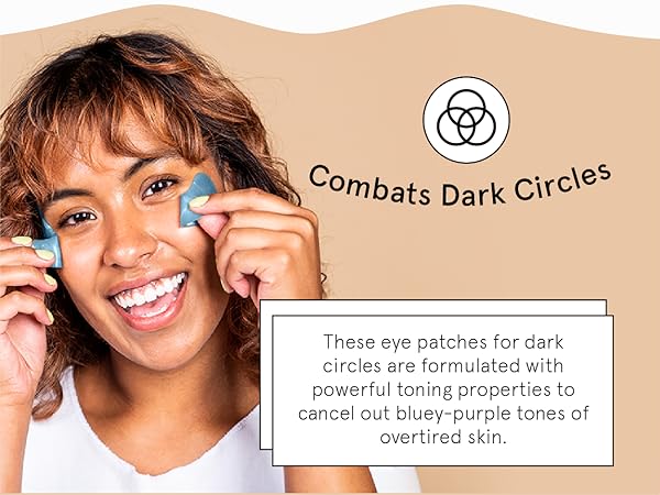 Our under eye patches are packed with a nutrient-rich formula that combats dark circles