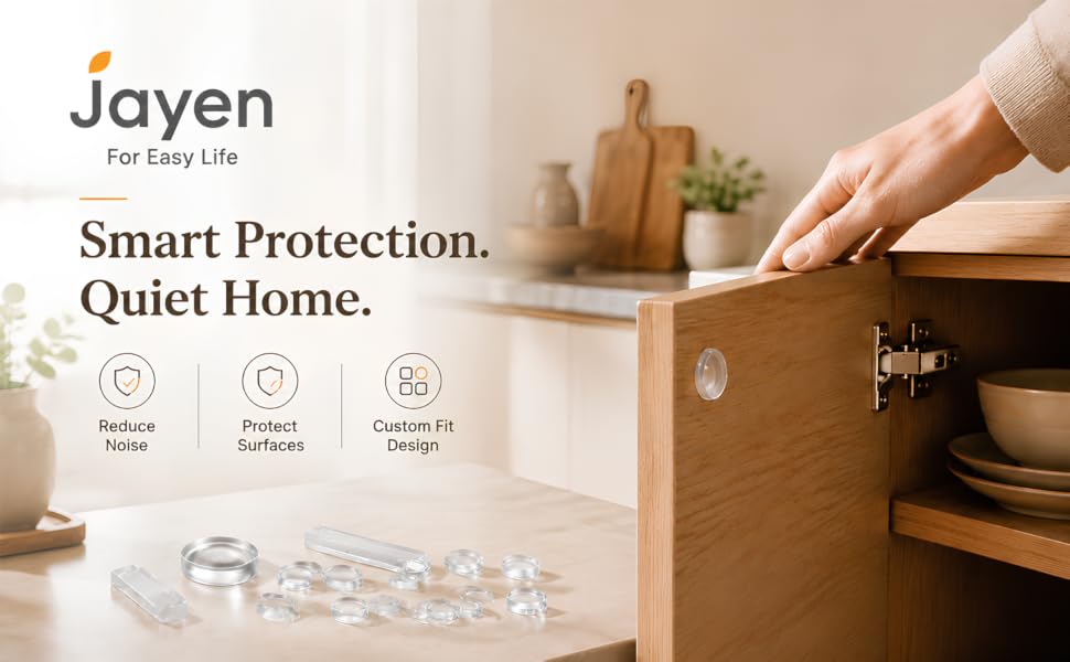 Clear Cabinet Door Bumpers