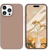GUAGUA Compatible with iPhone 14 Pro Max Case 6.7 Inch Liquid Silicone Soft Gel Rubber Slim Micro...
