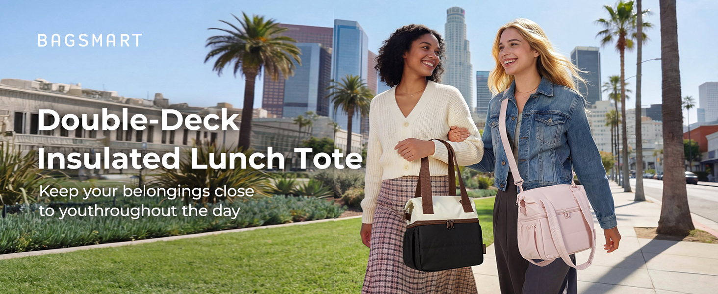 BAGSMART Lunch Bag Women