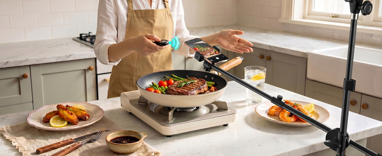 phone tripod with ring light