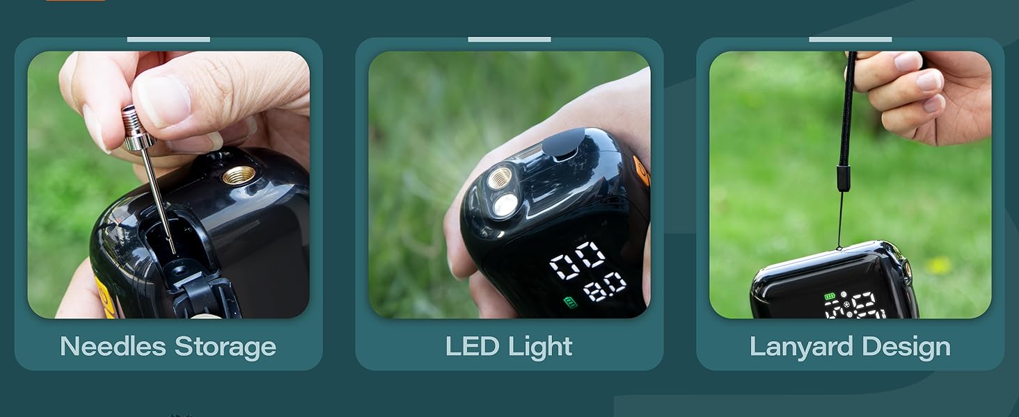 AP1-M Electric Ball Air Pump for Basketball Soccer Football Volleyball Rugby Sports Equipment