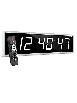 ivation jumbo 36 inch led clock