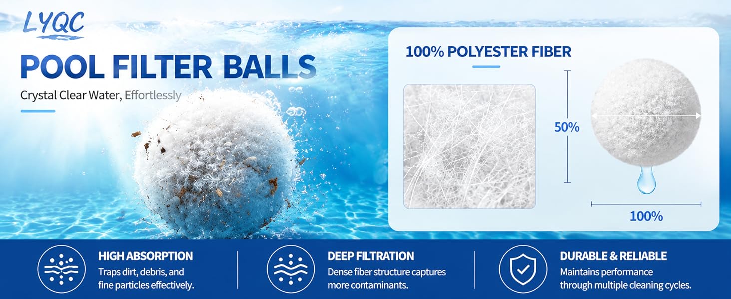 pool filter balls
