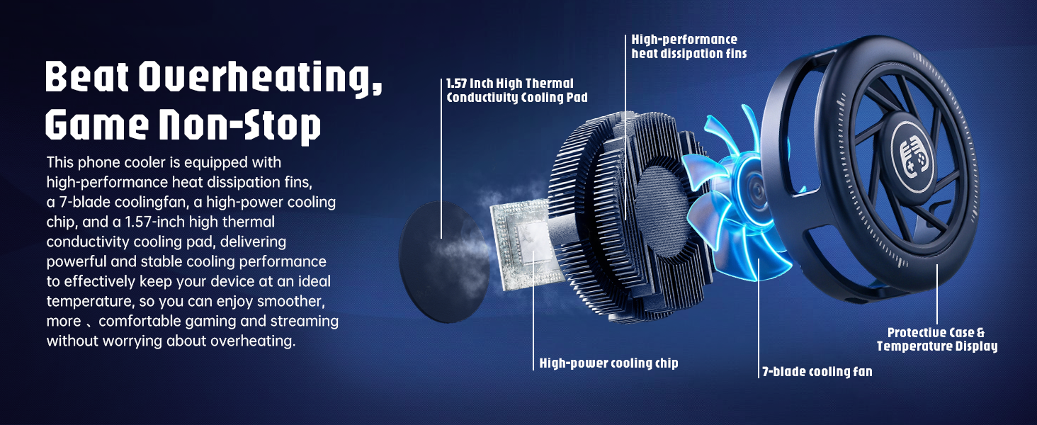 Phone Cooler for Gaming