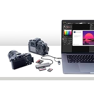 USB 3.0 Multi-Media Memory Card Reader, SD/microSD/CompactFlash Card Reader