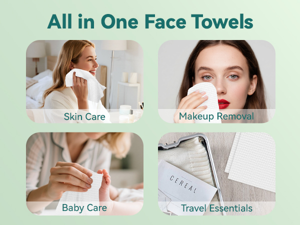 face towels disposable face towel face wipes paper towels cloth face wash cleansing for travel