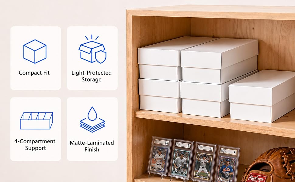 Light-Protected Storage Matte-Laminated Finish