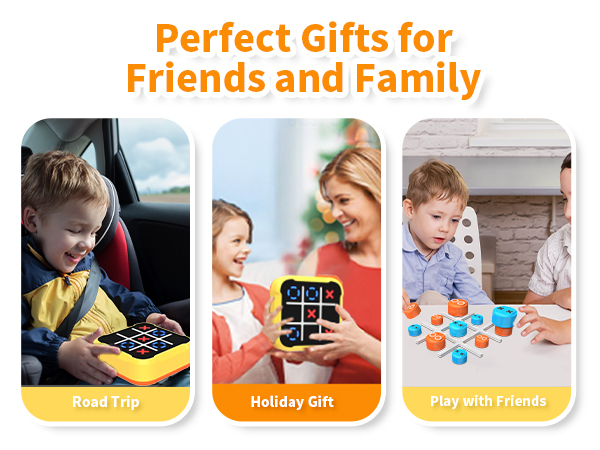 Tic Tac Toe Game Logical Thinking Lightweight Friend Family Gathering Car Activity Travel Mobile