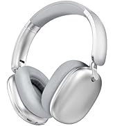 RORSOU C6 Active Noise Cancelling Headphones, Wireless Over Ear Bluetooth Headphones, 60H Playtim...