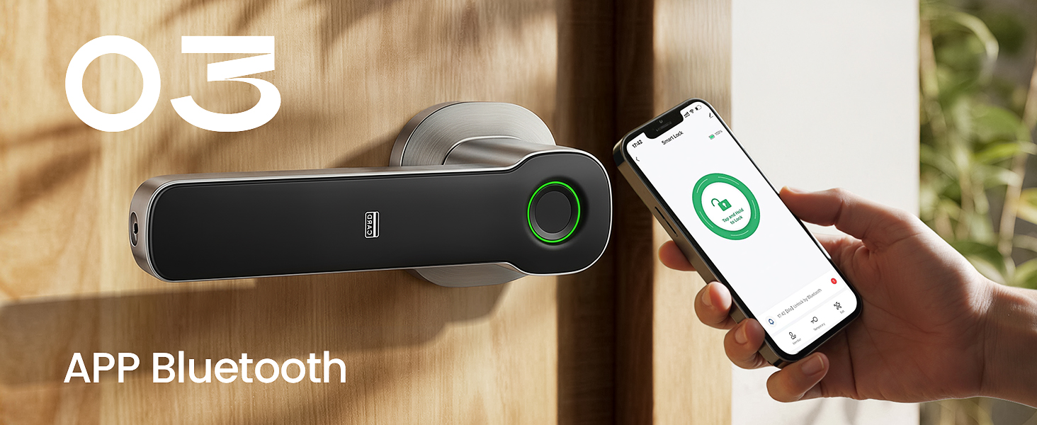 smart door lock fingerprint door lock