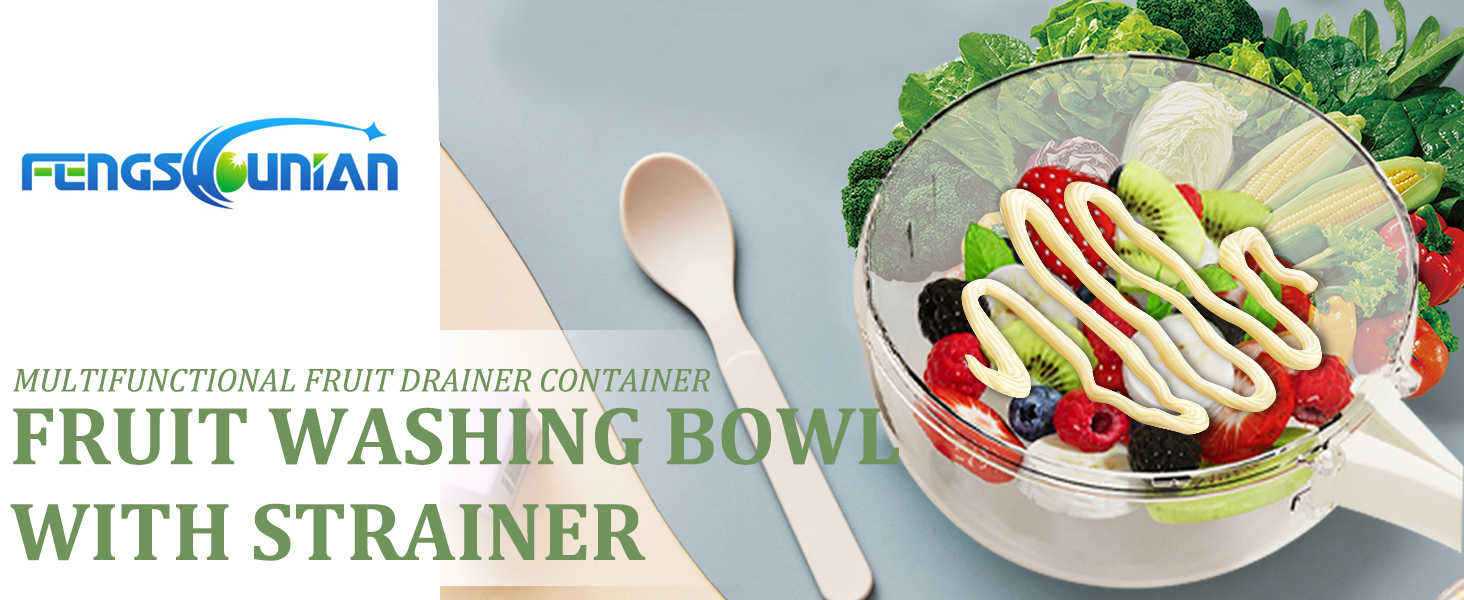 multipurpose drain basket,fruit drainer container with handle,fruit washing bowl,fruit drainer