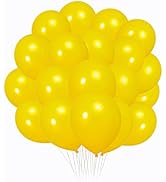 300 pack Yellow Balloons, 12 Inch Yellow Latex Balloons for Party Supplies and Decorations