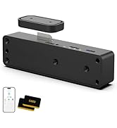 Smart Cabinet Lock with RFID NFC Child Safety Lock with APP Perfect for Liquor File Drawer Black