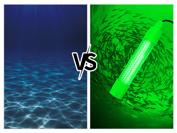 120 LED Underwater Submersible Fishing Light with 6M Cord
