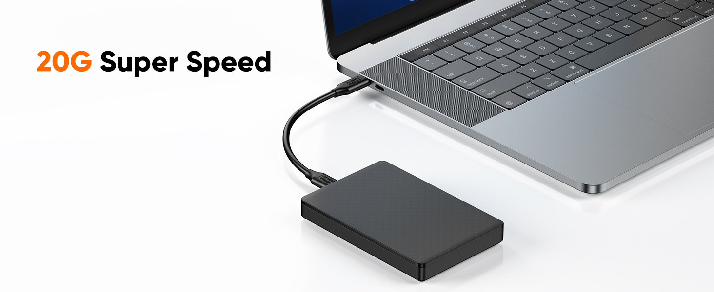 20G Hard Driver C Type C Cable