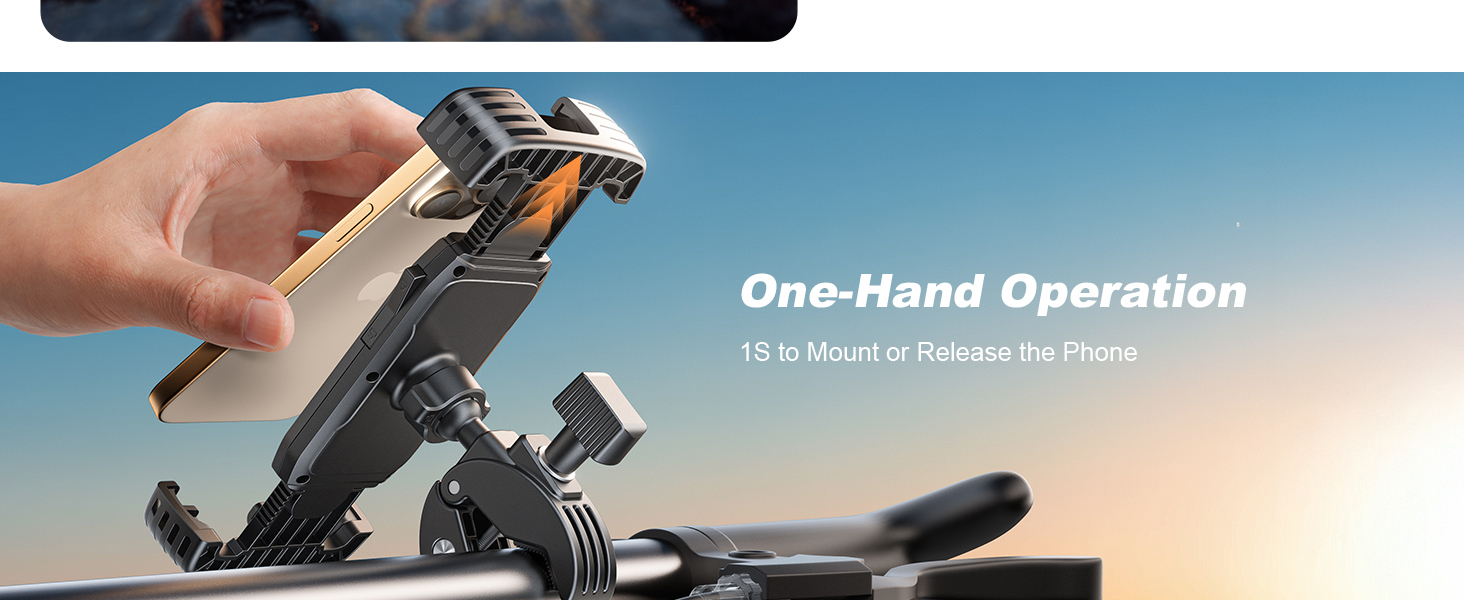 motorcycle phone mount