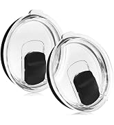 2 Pcs Tumbler Lid for YETI, 20 oz Magnetic Replacement Covers, Good Spill Proof Effect Coffee Cup...