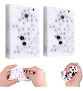 2PCS Square Skin Picking Squishy Fidget Toys, Pimple Popping Sensory Picky Pad for Stress Relief,...