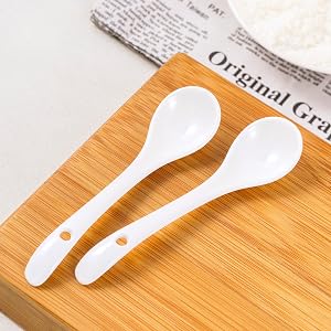 porcelain spoon