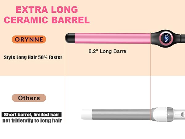 1 inch curling wand
