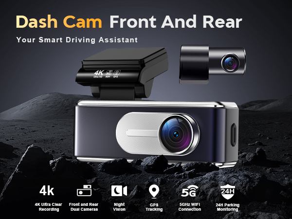 dash cam front and rear