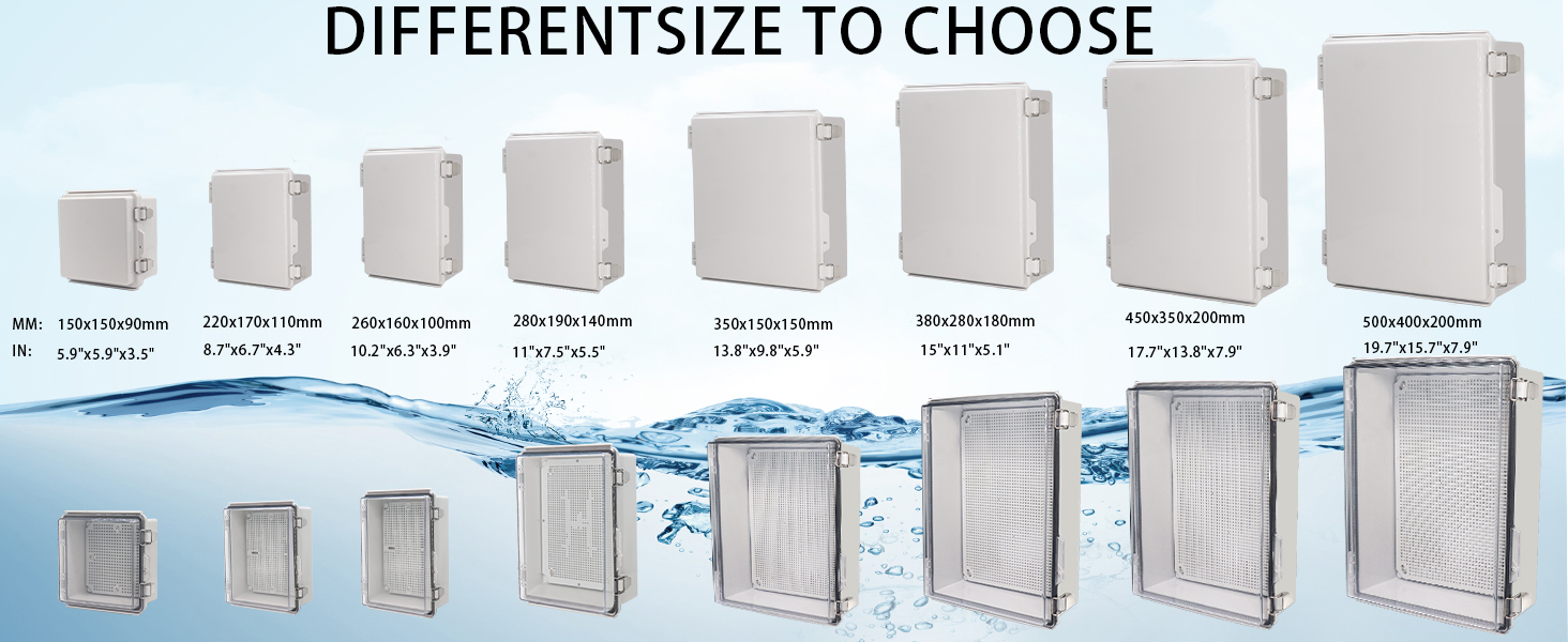 outdoor waterproof box for DIY