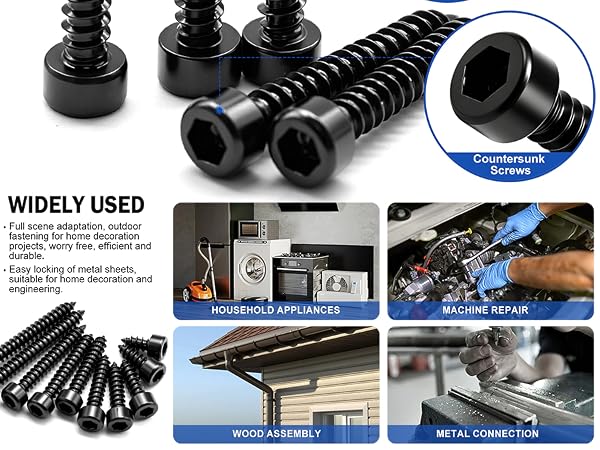 Flat Head Screws Kit