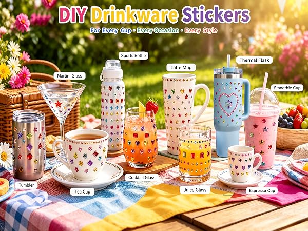 bedazzling stickers