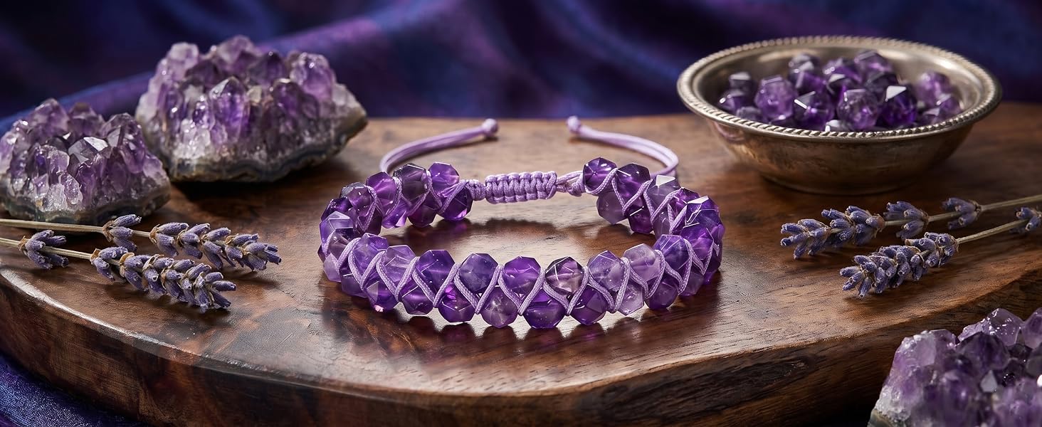 natural amethyst