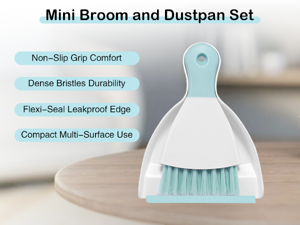 Mini Dustpan and Brush Set