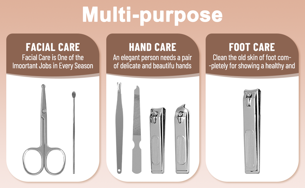 Stainless Steel Nail Clippers