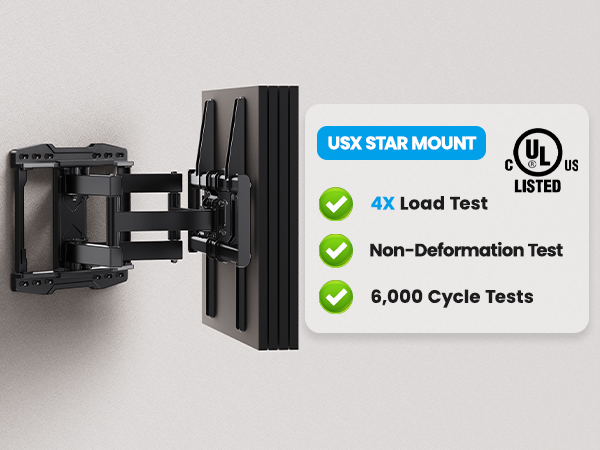 full motion tv mount