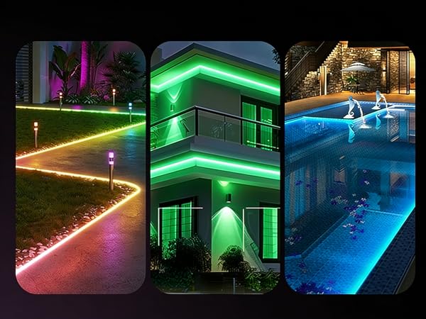 strip lights outdoor