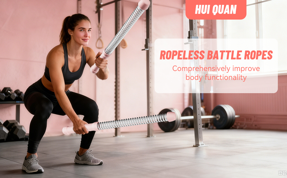 Ropeless Battle Ropes for Home Gym