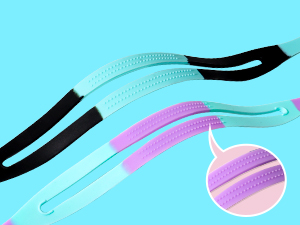 double strap and anti-slip spots