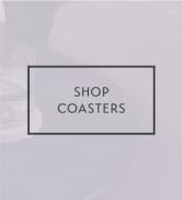 Cork &amp; Mill Absorbent Coasters Set of 6 - Water Absorbing Sandstone Coasters for Drinks - Perfect...
