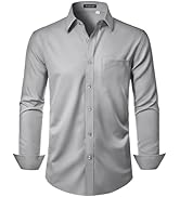 Lusead Men's Dress Shirts