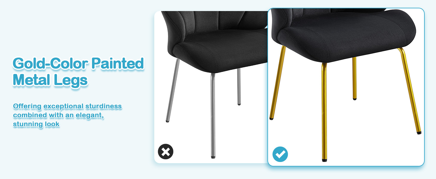 vanity chair with gold metal legs