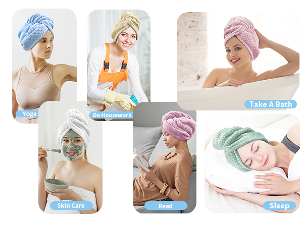 Hair Towel Wrap For Women