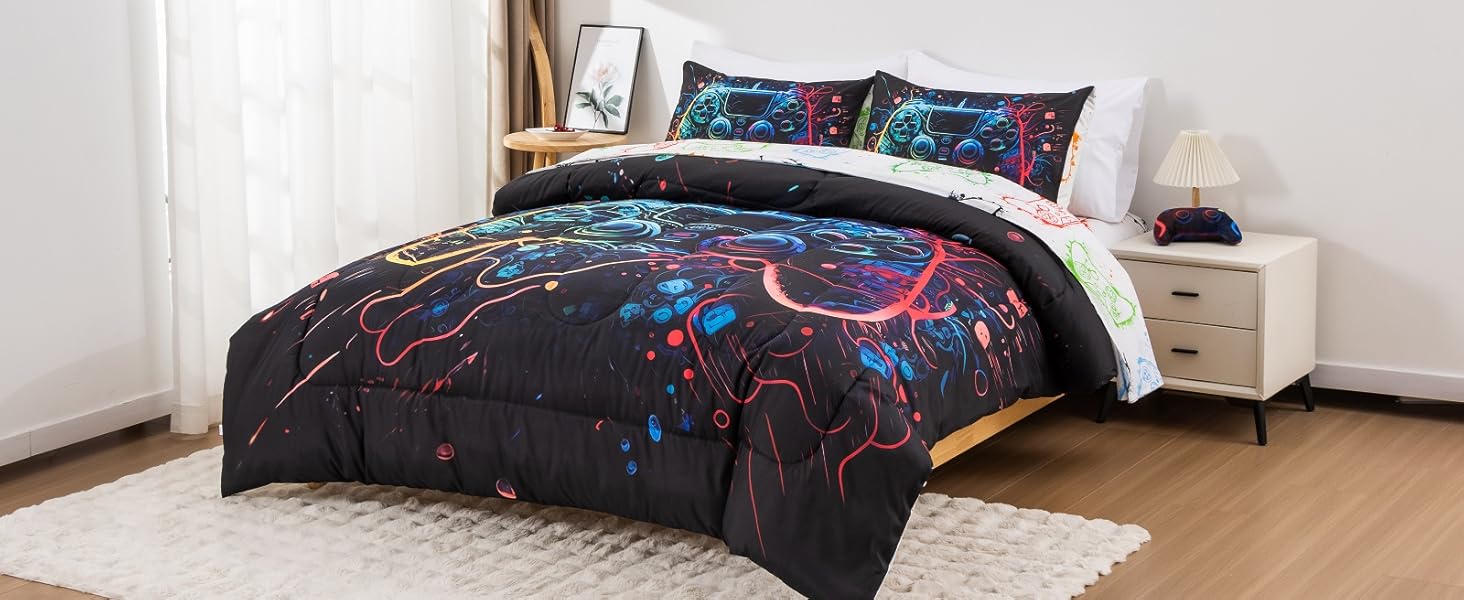 Gamer Comforter Set